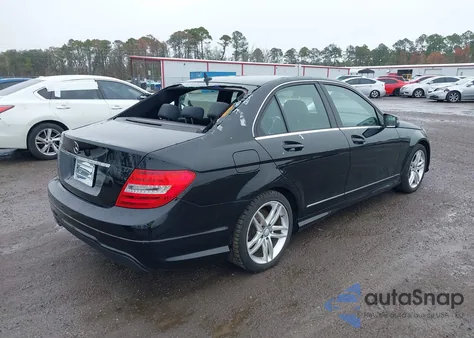 2013 Mercedes-Benz C 250 Luxury/Sport from USA, damaged, VIN WDDGF4HB5DA862291